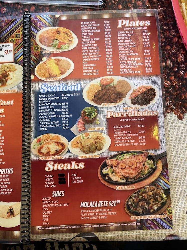 Los Altenos Bar and Grill Menu image 2